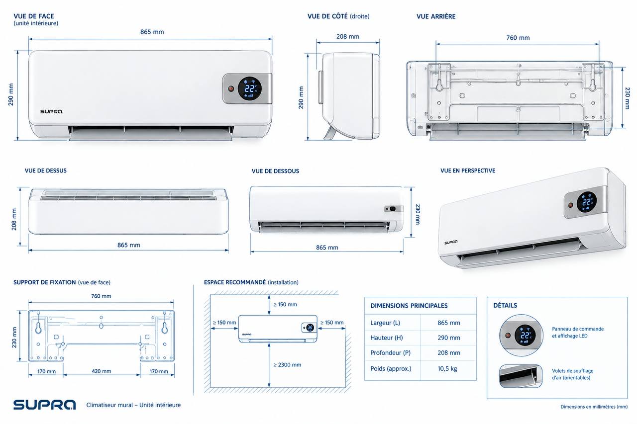 Supra CERO 2000 W — Vue 4