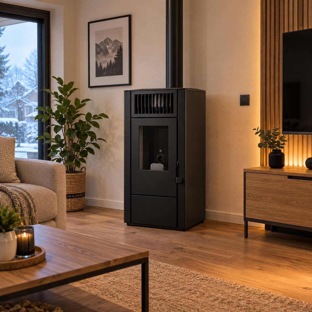 Punto Fuoco Dora 8 kW — Vue 3