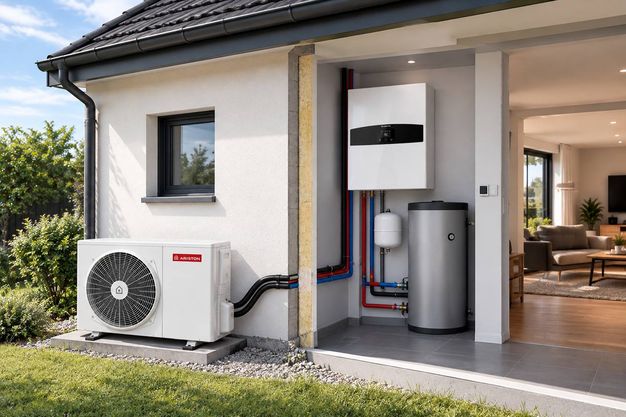 Ariston Nimbus Plus 80 M Net R32 — Vue 3